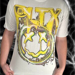 politicsjeans designer graffiti tee